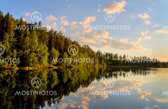 peaceful lake