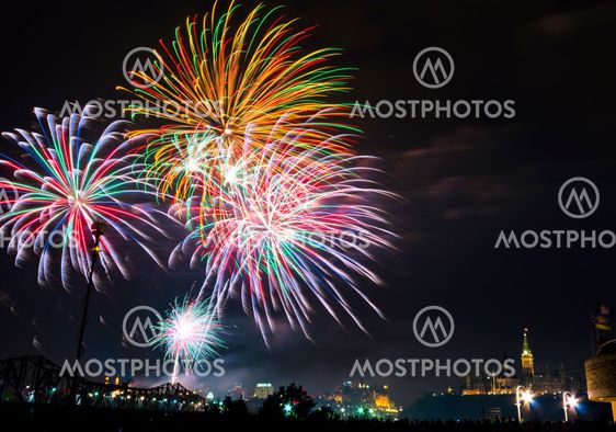 Fireworks on the Hill