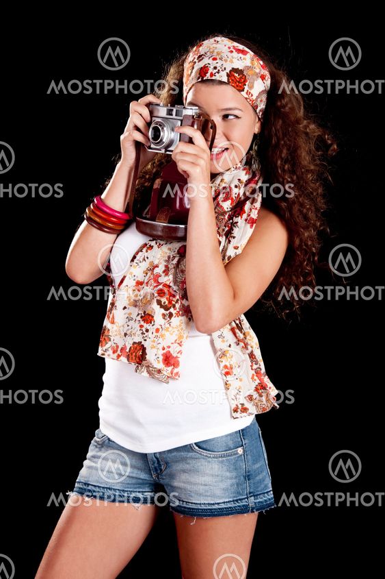 Fashion young woman