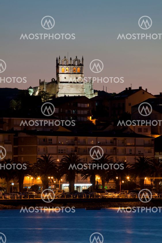 Church of San Vicente de la Barquera, Cantabria, Spain
