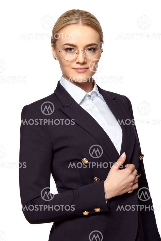 Beautiful young blonde woman