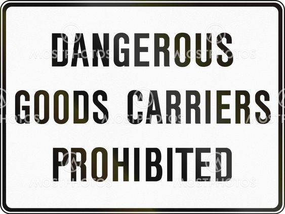 Dangerous Goods Prohibited in Canada