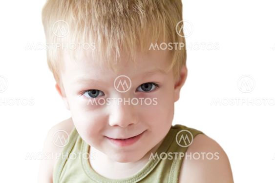 Portrait of cute boy