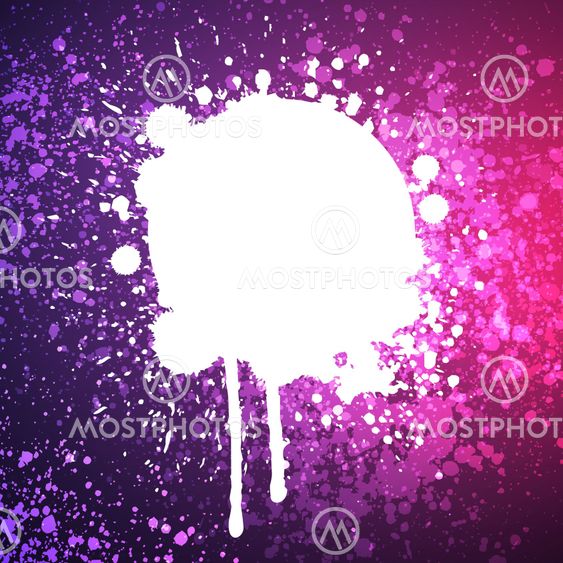 grunge colorful splashing
