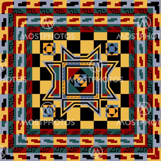 “Abstract ethnic wallpaper” by richcat - Mostphotos