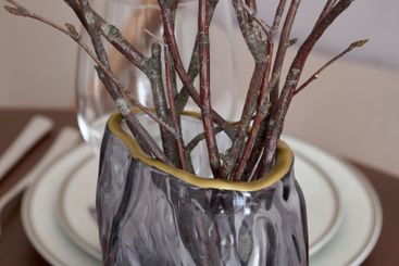 A Stylish and Elegant Vase with Twigs Perfect for...
