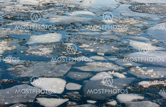 Icy water channel