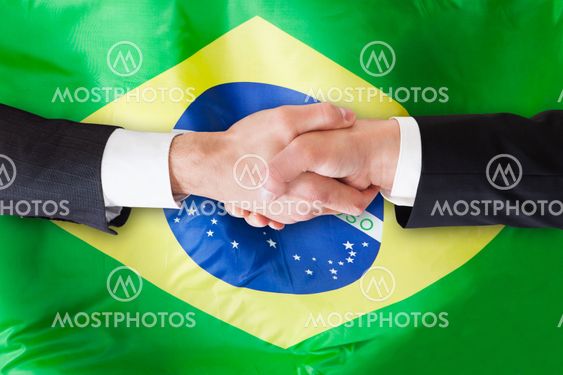 Two Businesspeople Shaking Hands
