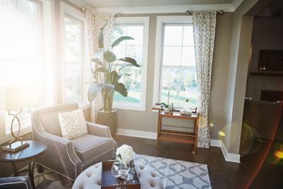 Its a welcoming place to get cosy. Still life shot of a...