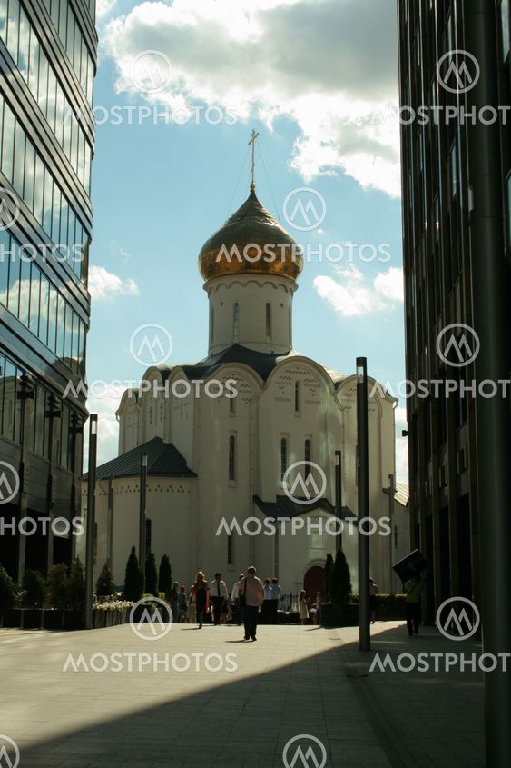 Christian Church of glass and concrete