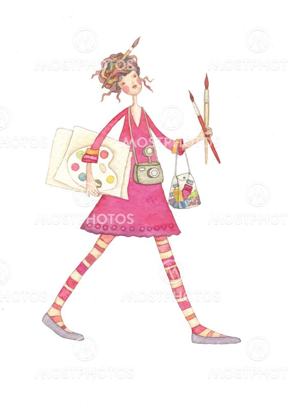 Artist girl