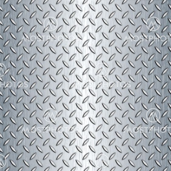 Seamless Diamond Plate Texture