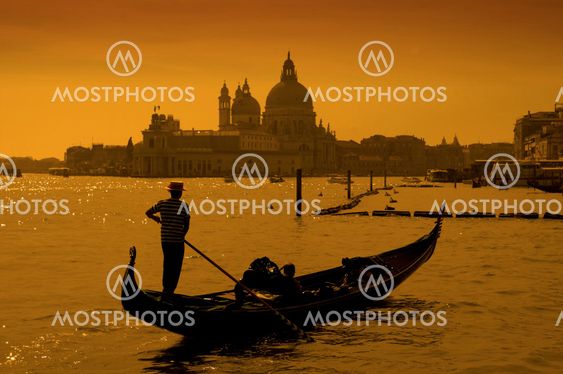 Gondolier in Venice, Italy