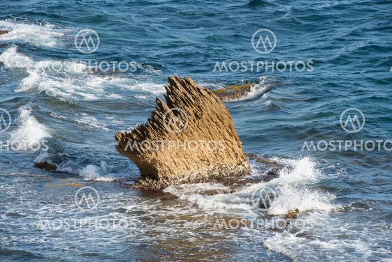 Light on the rock - Sea of Bonifacio Corsica, France