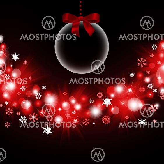 Transparent Christmas decorations