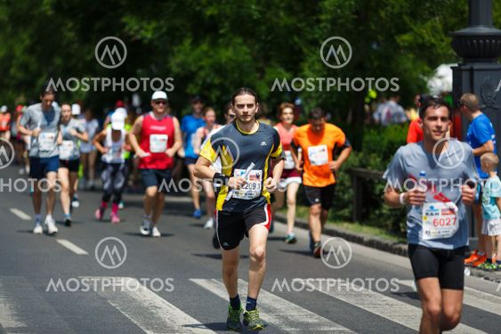A charity marathon in Budapest