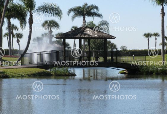 Gazebo Over the Lake