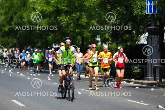 A charity marathon in Budapest