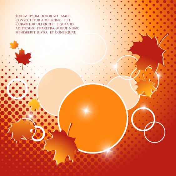 autumn vector backdrop. Eps10