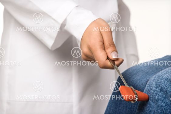 Doctor and patient.