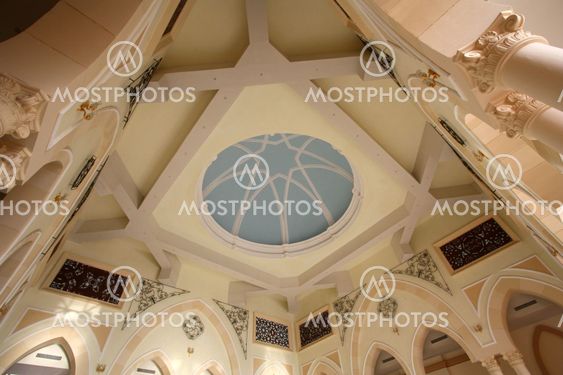 hotel lobby ceiling