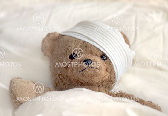 Teddy sairaalassa