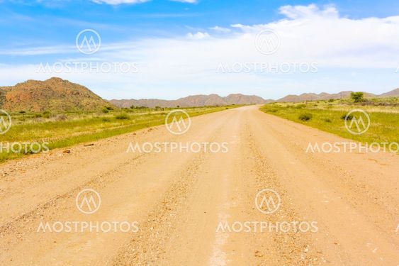 Namib desert landscape in Namibia