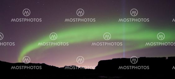Aurora borealis Iceland
