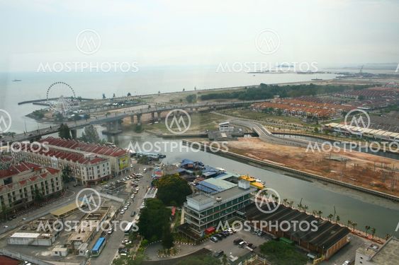Malacca scene from 110m height