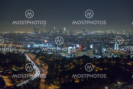 View of Downtown Los Angeles