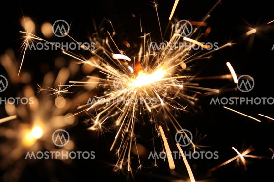 Beautiful sparklers