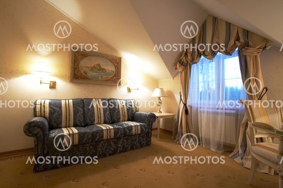 sofa and window
