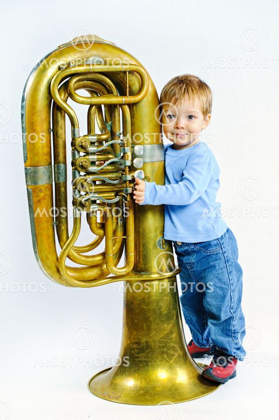 Little musician.
