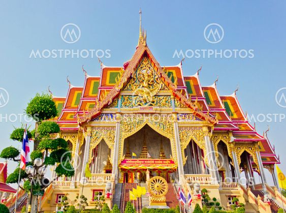 Beautiful Thai Golden Temple