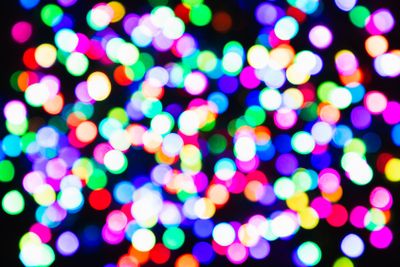 Blurred defocused abstract multicoloured light confetti...