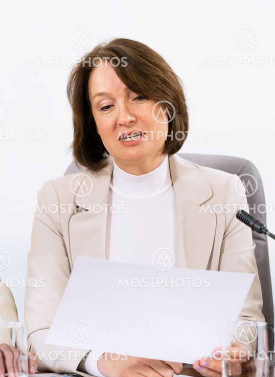 Portrait of a senior businesswoman
