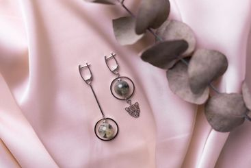 Female Jewelry. Vintage bijouterie jewelry. Beautiful...