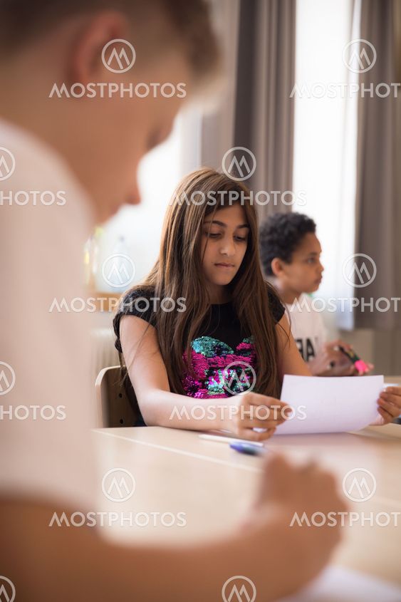 prov i klassrummet