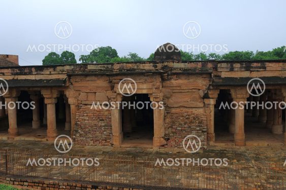 Gwalior india fort and Gurdwara Bandi Chhor marble Temple