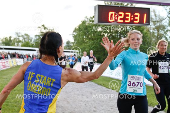 Vårruset at målgången 3