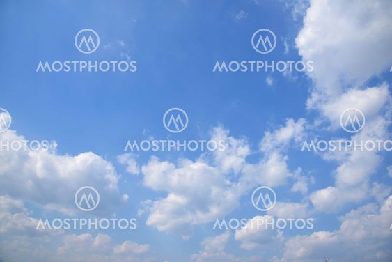Blue sky and clouds
