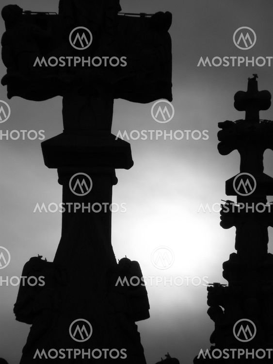Milan Cathedral Sinking Sun