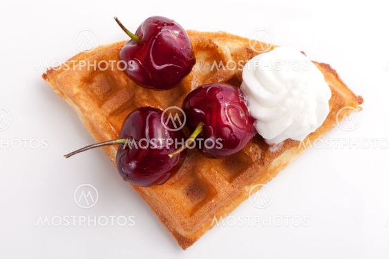 Cherries Tart Slices