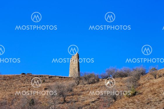 Towers of Ingushetia. Ancient architecture and ruins