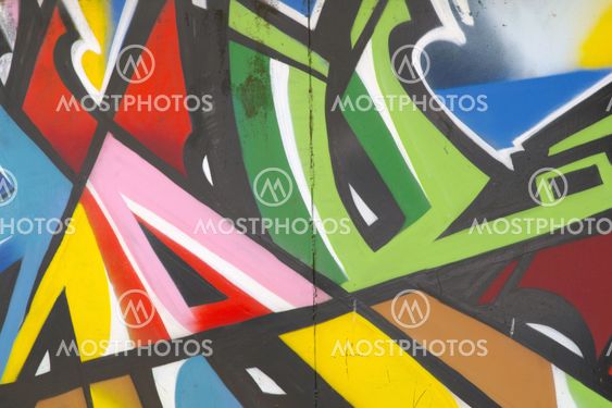 Background of multicolor Textured Wall Urban Style Pattern