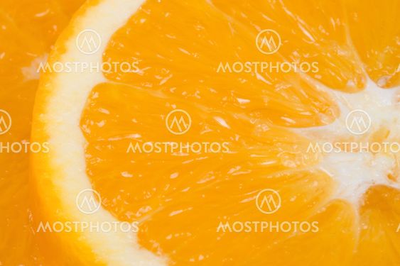 Fresh Organic Orange Slices