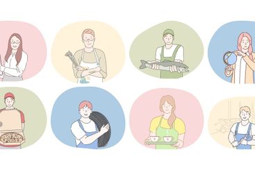 Various professions and occupation concept
