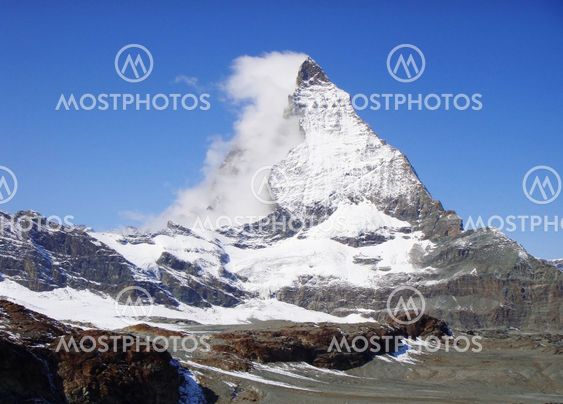 Mount Matterhorn in Switzerland