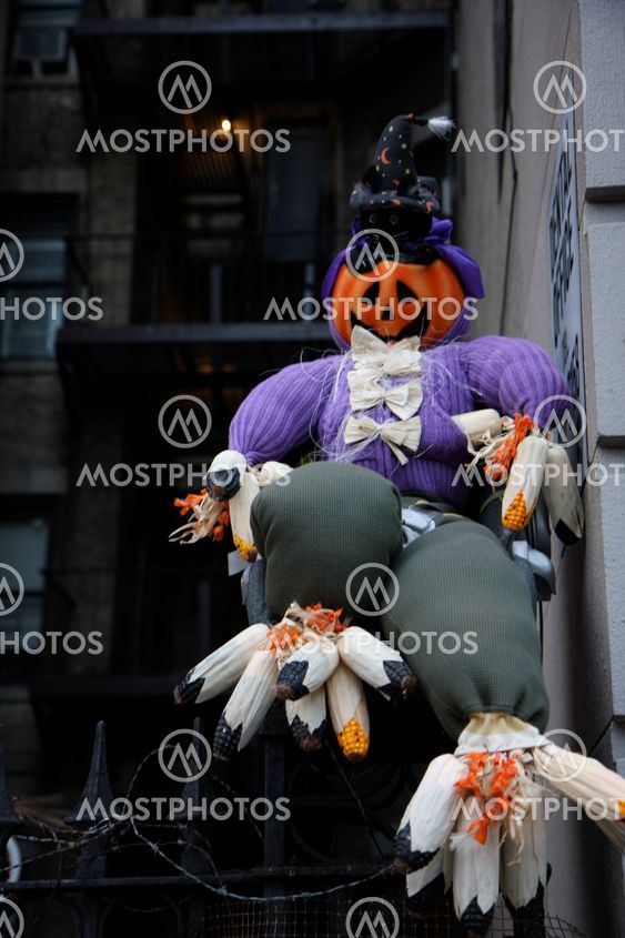 Halloween scarecrow