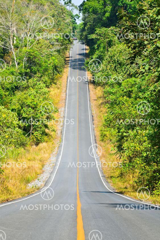 Road into the valley